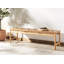 Devnie Woven Leather Bench-23659540-23659542