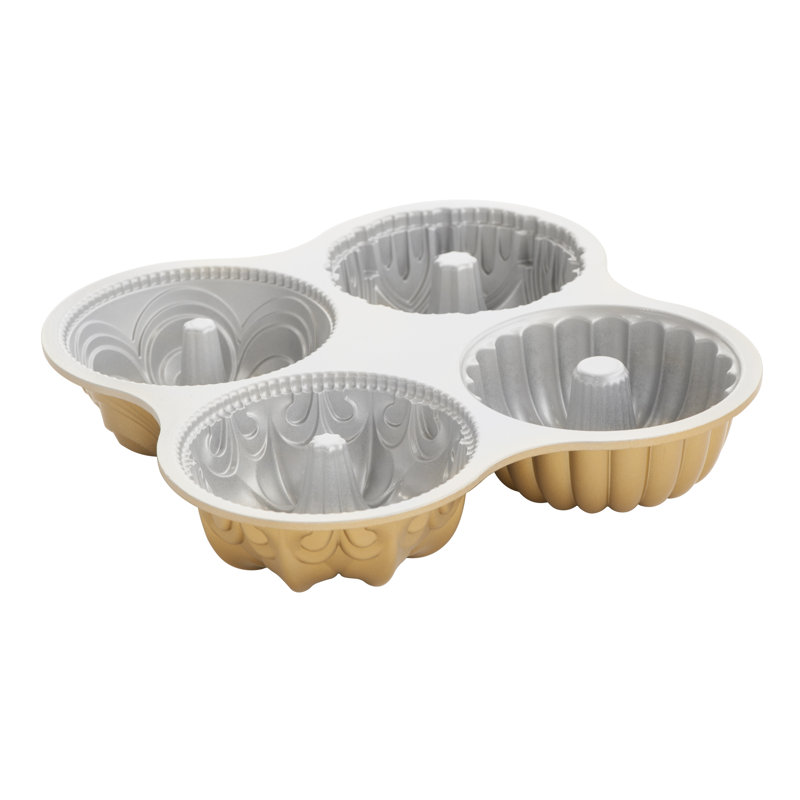 Nordic Ware Non-Stick Round Bundt Quartet Cake Pan