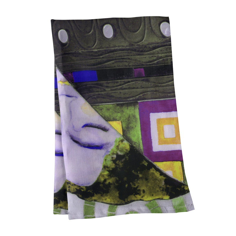 Serviette de thé Magaw, Polyester sergé, Vert