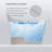 43'' X 23'' Freestanding Soaking Solid Surface Bathtub In White