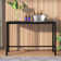 Arboleya Rectangular Iron Outdoor Bar Table