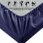 Drap-housse en microfibre Lux Decor jusqu'à 16 pouces de profondeur-1052758387-958926692