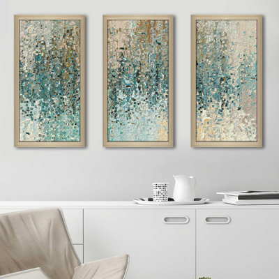 Romans 8 39 Max par Mark Lawrence - ensemble de 3 impressions encadrées