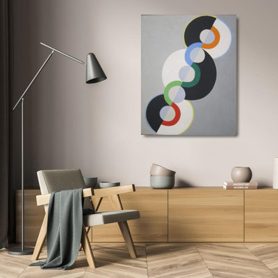 "Endless_Rhythm" by  Robert Delaunay - Gallery Wrap Canvas Wall Art