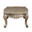 Table basse Ranita, plateau en marbre et finition champagne-1232002441-1232002486