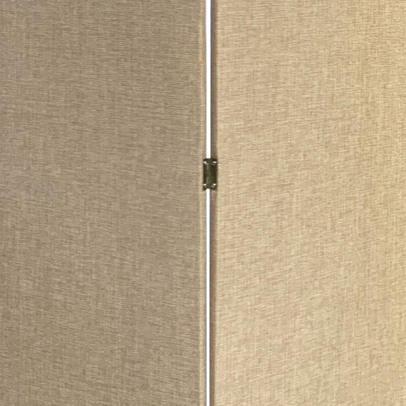 Cloison pliante en bois massif l 47 po x H 71 po Delaporte, Beige