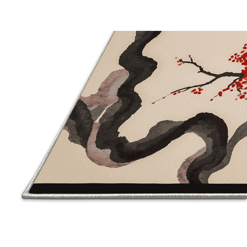 Tapis pétillant Petal, Rectangle 2 pi x 3 pi