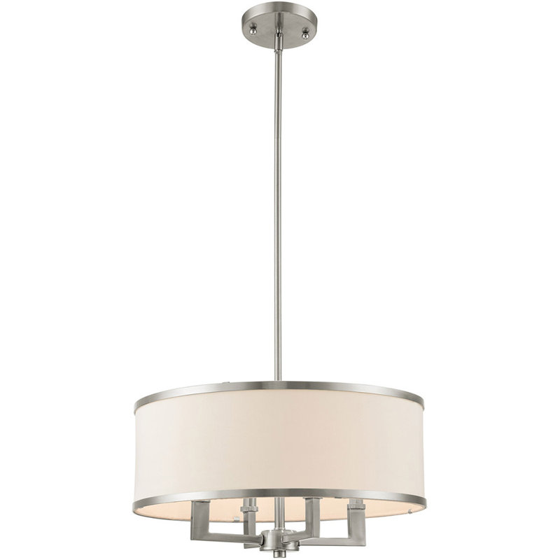 4 - Light Drum Chandelier