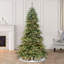 6.5' Lighted Artificial Fir Christmas Tree