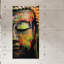 Bouddha - impression sans cadre sur verre