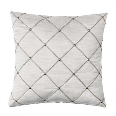 Vionnet Appliqued Throw Pillow