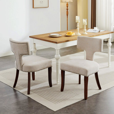 Fauteuil d'appoint, fauteuil de coiffeuse avec pieds en métal, fauteuil d'appoint pour le salon