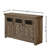 Farmhouse Tv Stand Console Table With Storage Cabinets-69647204