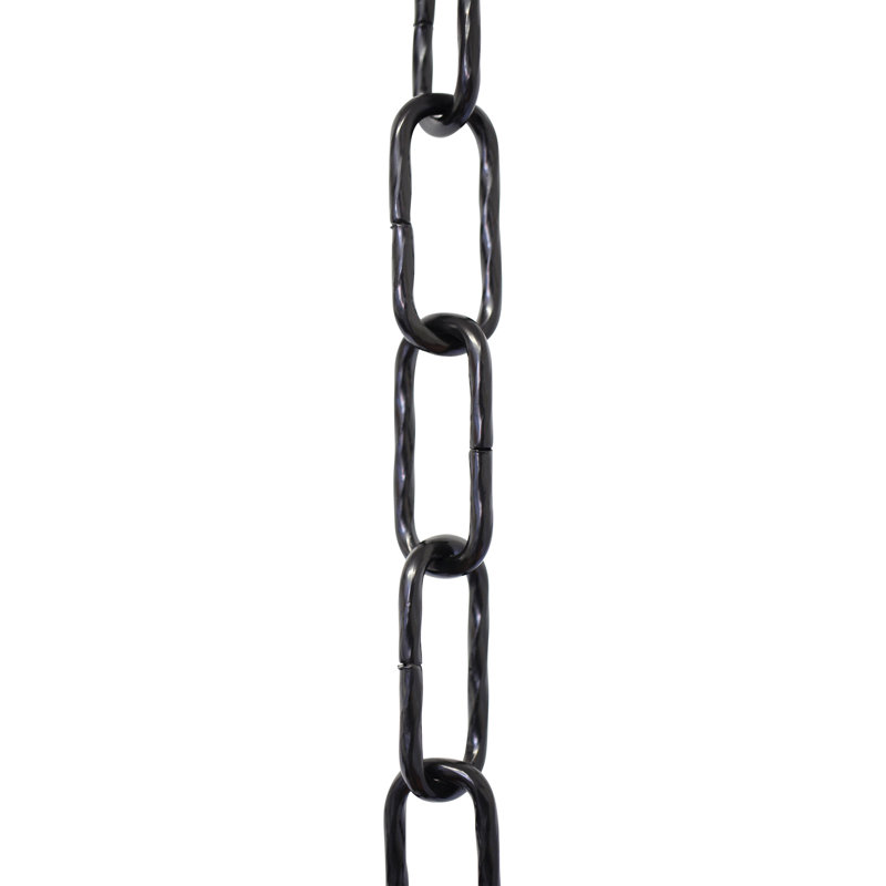 Chaîne de luminaire Twist, Noir