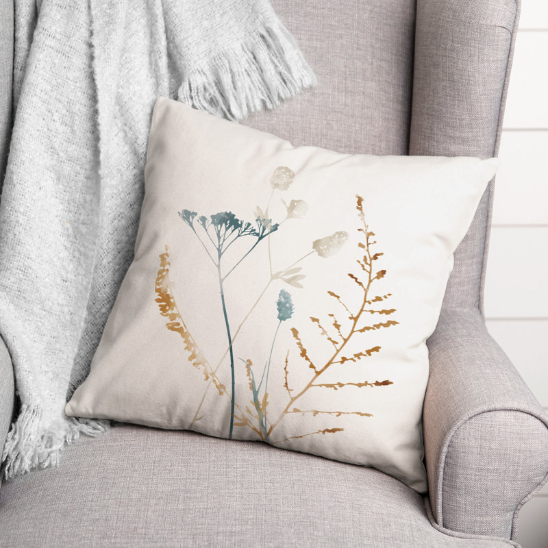 Housse et insert de coussin carré Wildflower