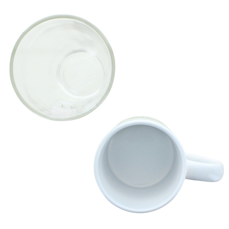 Tasse à café en verre Friends