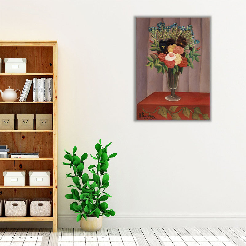 Bouquet de fleurs, 1909-1910, reproduction d'art sur toile, H 24 po x l 18 po