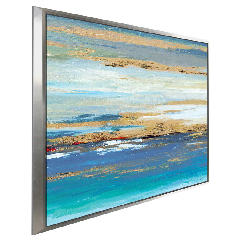 Impression sur toile encadrée Sea Mystery, H 27,5 po x l 27,5 po x P 2 po