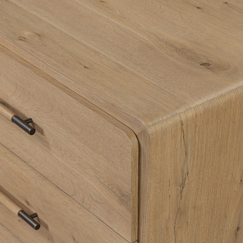 Eden 6 Drawer Dresser-Aged Smoked Oak