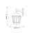 Aurelia 1-Light Outdoor Armed Sconce