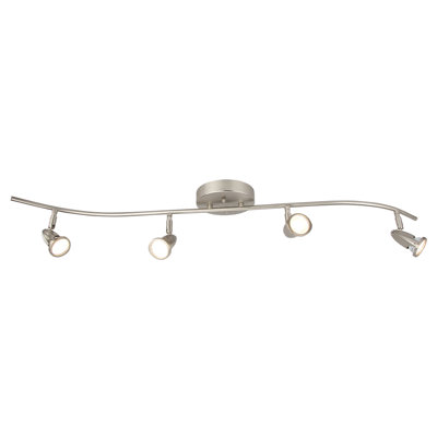 42.2'' 4 -Light Fixed Track Track Kit with Dimmable and Adjustable Head