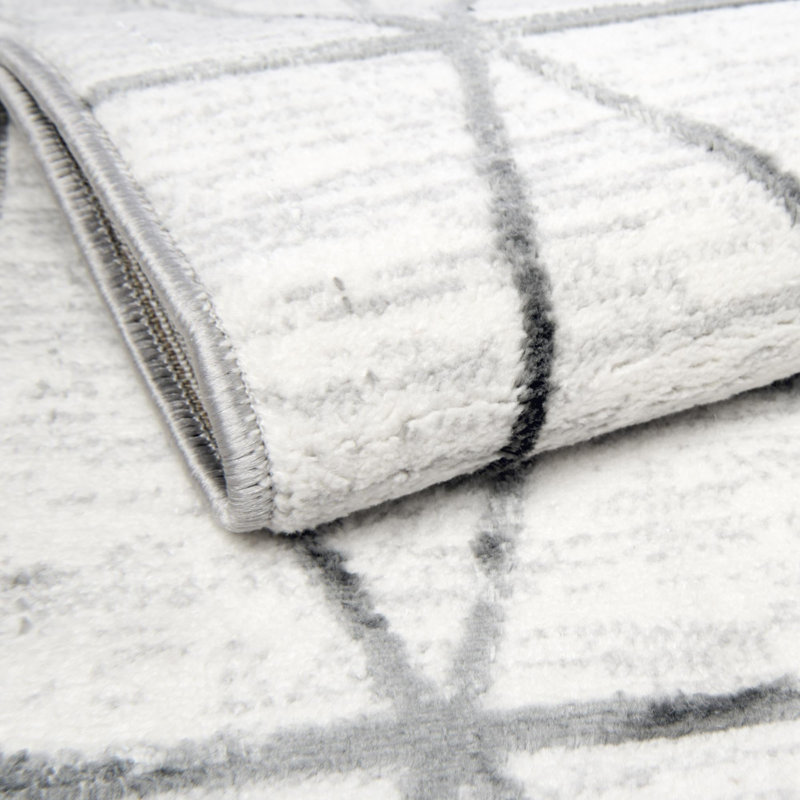 Nuangola Geometric Indoor Rug, Rectangle 8' x 10'