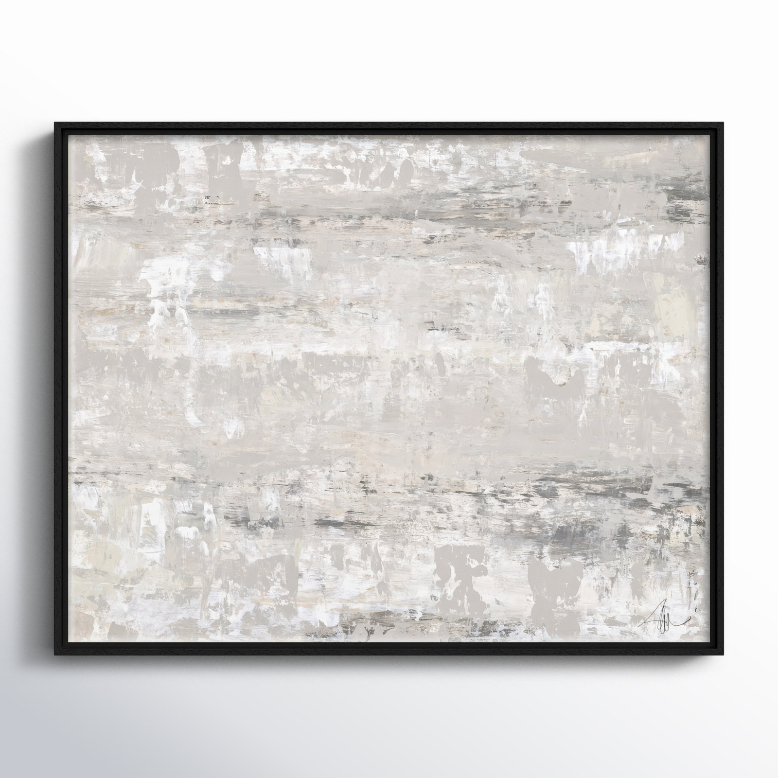 Desert Winds by Filippo Ioco - Print, 23.5" H x 29.5" W x 2" D, Espresso Framed Canvas