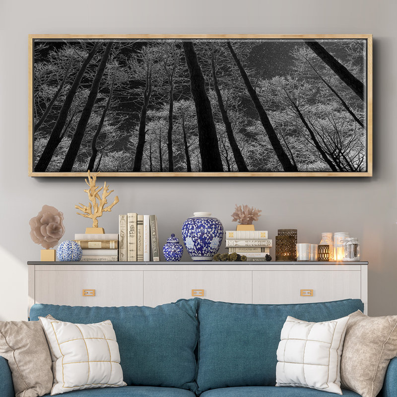 Night Sky- Framed Canvas