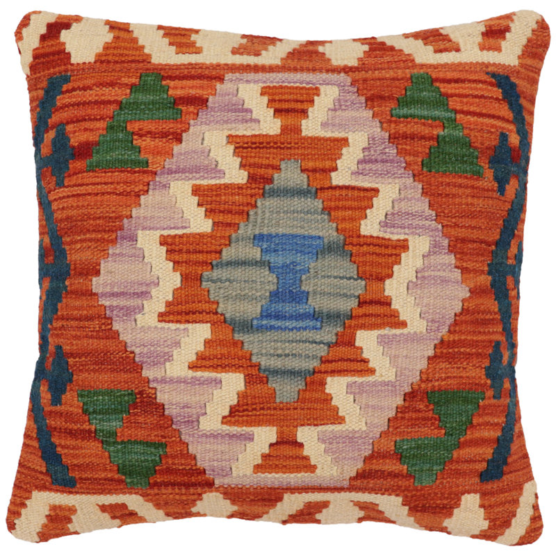 Housse et insert de coussin carré 100% laine