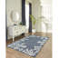 Tapis bleu marine intérieur / extérieur Mance-3960406