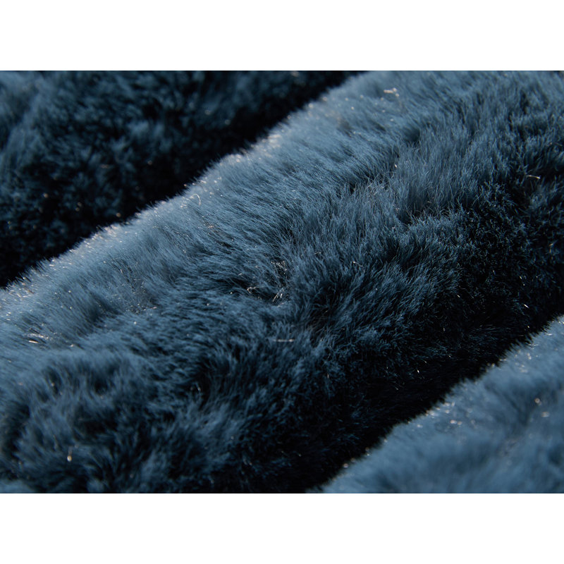 Flâneuse rembourrée, Bleu
