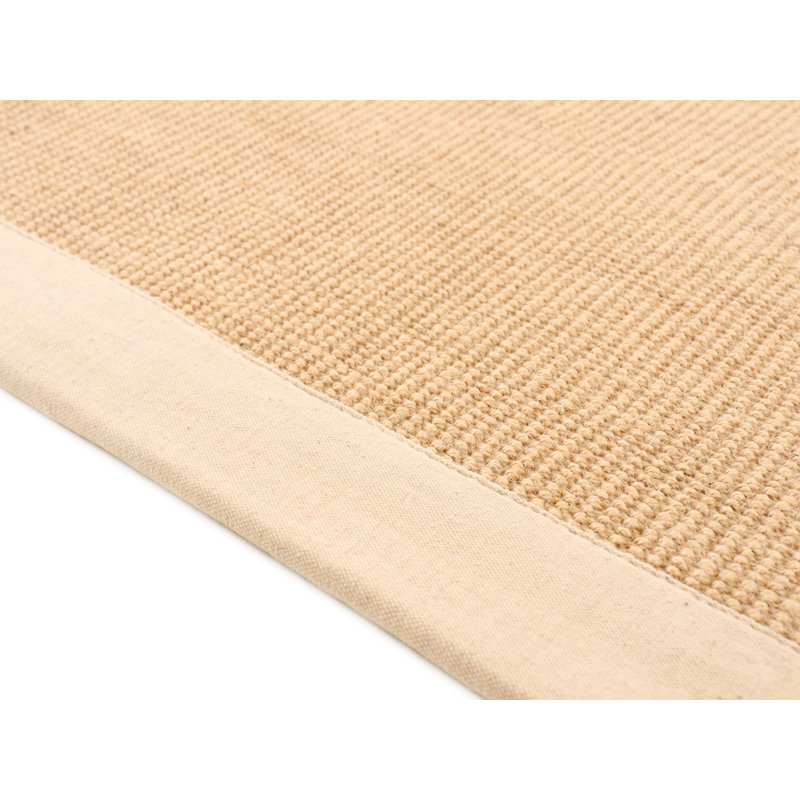 Sisal Hand Woven Grey Rug, Rectangle 200 x 290cm