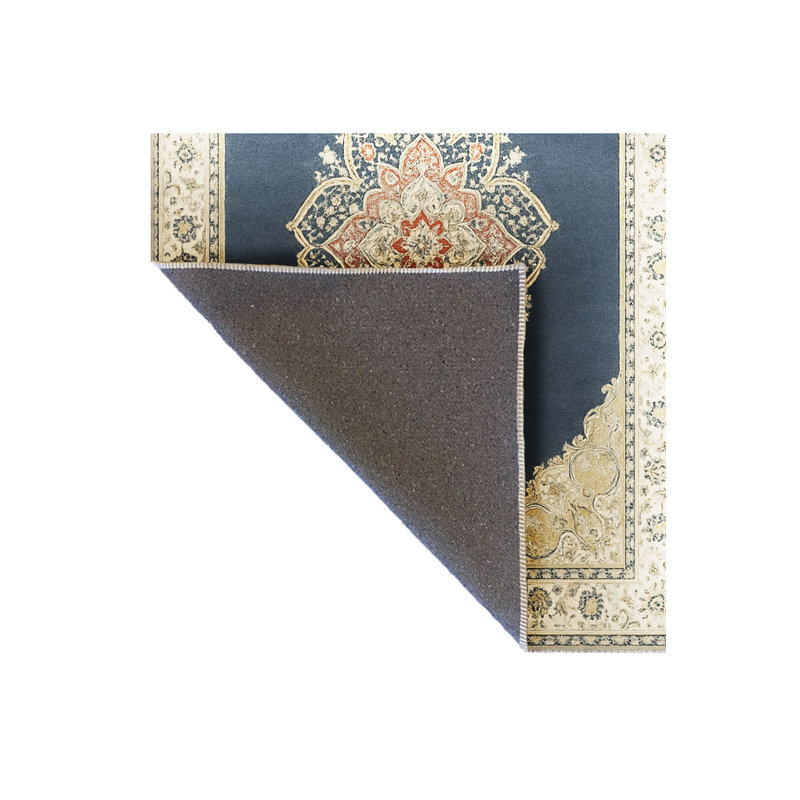Tapis tissé crème Mosso, 4'7" x 6'7"