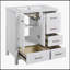 Meuble-lavabo 30 po avec lavabo en céramique-415341798