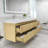 72'' Double Bathroom Vanity with Acrylic Top-2046926159