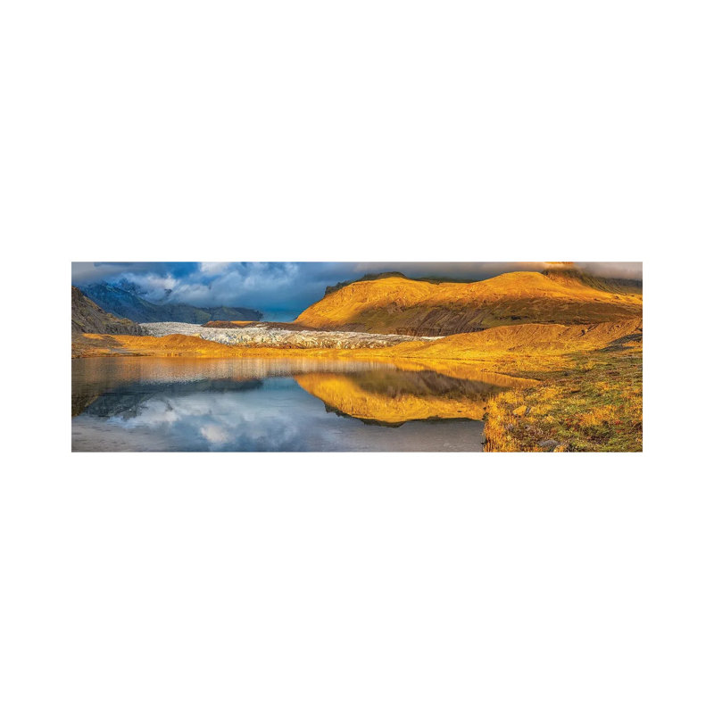 Reflection Of A Better Time by Jeffrey C. Sink - Wrapped Canvas Panoramic Print, 30.48 cm H x 91.44 cm W x 1.91 cm D