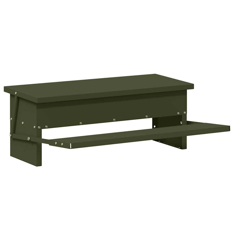 Cold-Rolled Steel Feeder, Olive Green