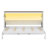 Twin Size Murphy Bed With LED Light,Can Be Folded Into A Cabinet-2003509298