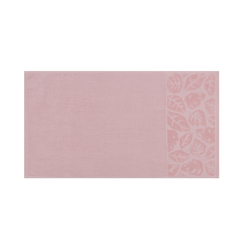 Ensemble de serviettes 2 pièces 100% coton Lerna, Poudre