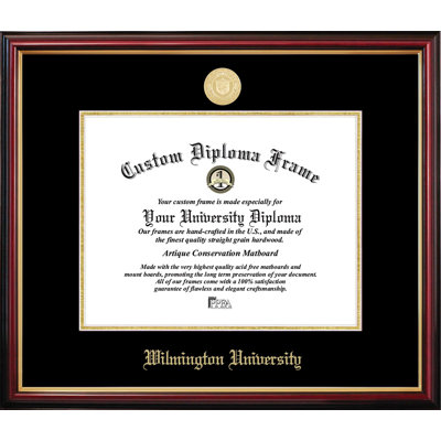 Wilmington University Petite Diploma Frame