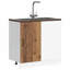 Takai Kitchen Base Cabinet "Lucca" Engineered Wood-1239854748