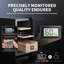 Cave à cigares électrique avec thermostat, armoire de refroidissement et de chauffage