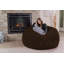 Fauteuil à billes - Fauteuil à billes rond rembourré en mousse à mémoire de forme avec housse amovible et lavable à la machine - Fauteuil à billes avec housse en microfibre douce - Plusieurs tailles et plusieurs tissus lavables à la machine-2145937786-2127524619