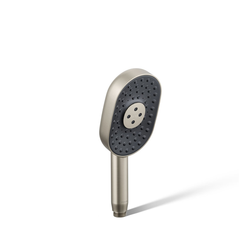 Statement 1.75 GPM Oval Multifunction Handshower With Katalyst Air-Induction Technology, Vibrant Brushed Nickel