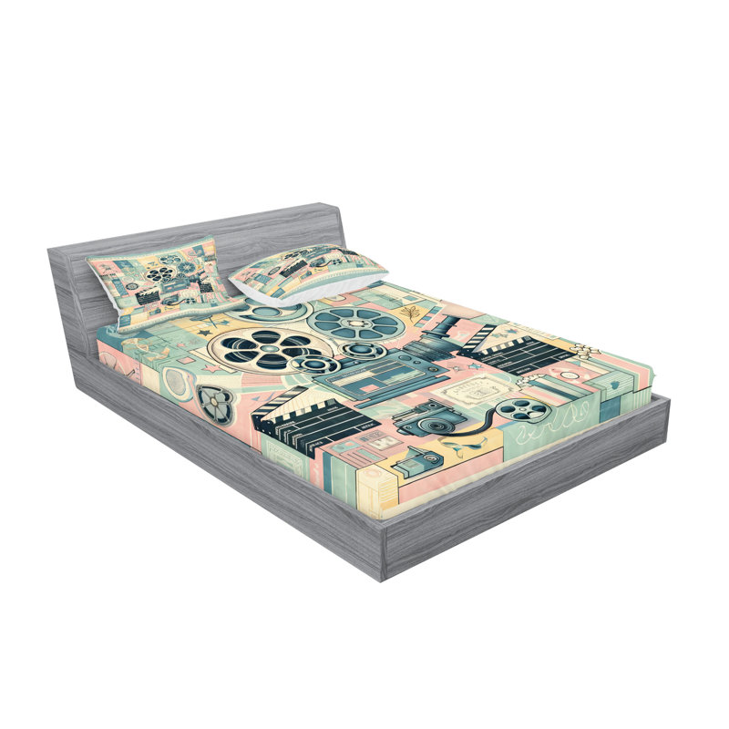 Drap-housse et taie décorative Ambesonne, Double