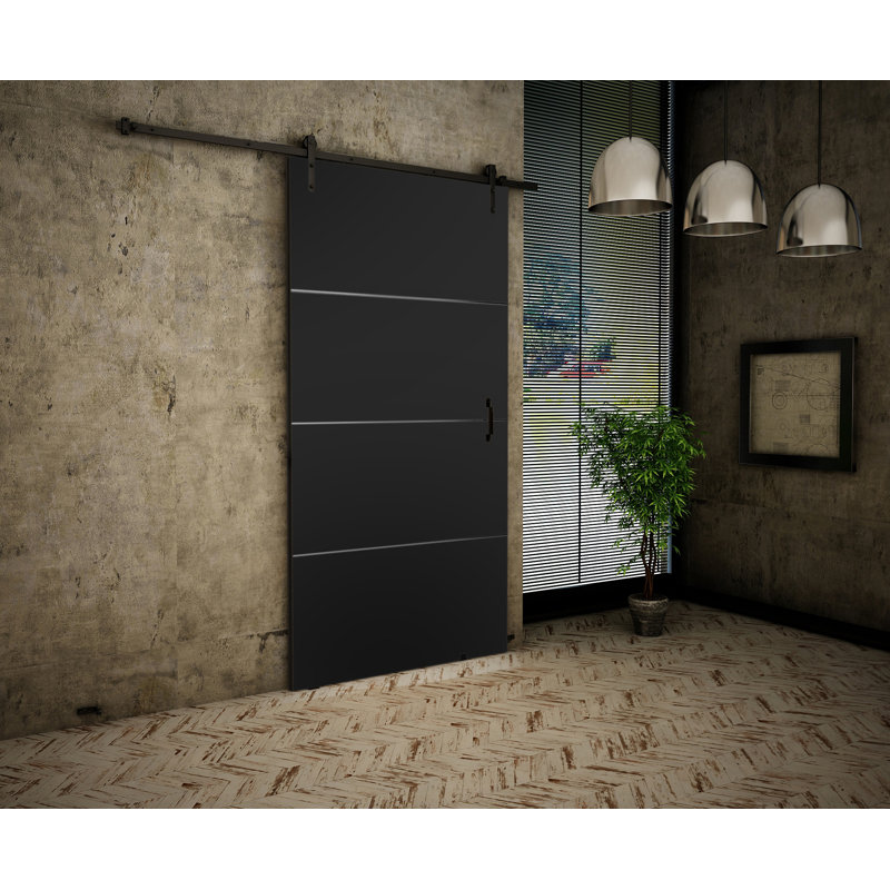 Door, 96cm x 205cm, Black