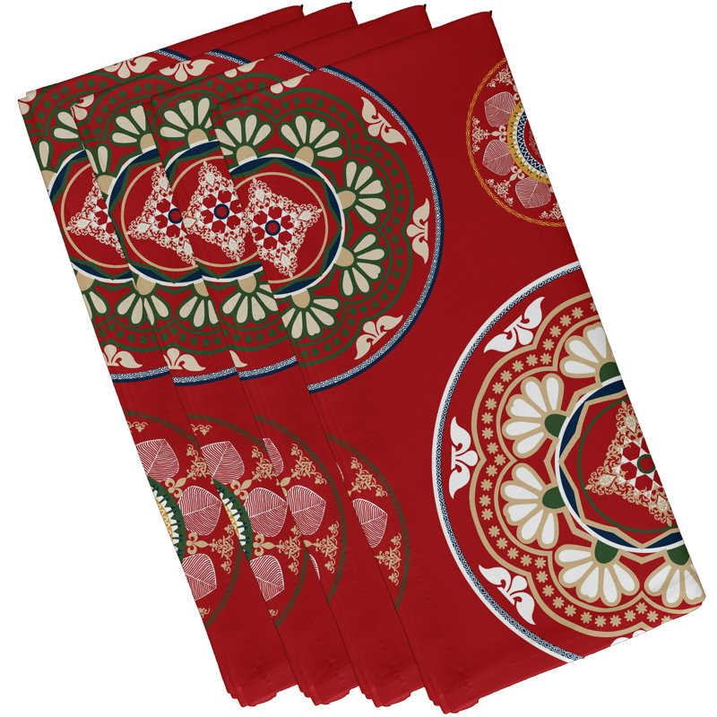 Serviette 22 po Harrel, Rouge