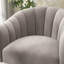 Aketza Velvet Swivel Barrel Chair-2123254895