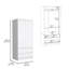 Armoire, penderie avec deux tiroirs, tringle-1148056574