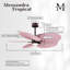 Alessandra - Ventilateur de plafond à cinq pales - DEL intégrée-103363405-103363410
